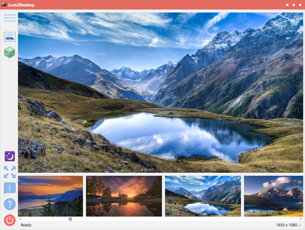 Lock2Desktop v1.2.0: : Enhancements to scrolling and performance improvements